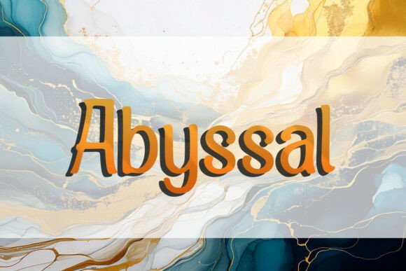 Abyssal Font for Creative Projects