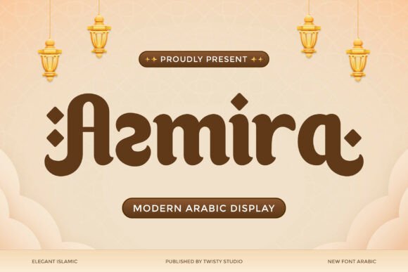 Azmira: A Modern Arabic Display Font