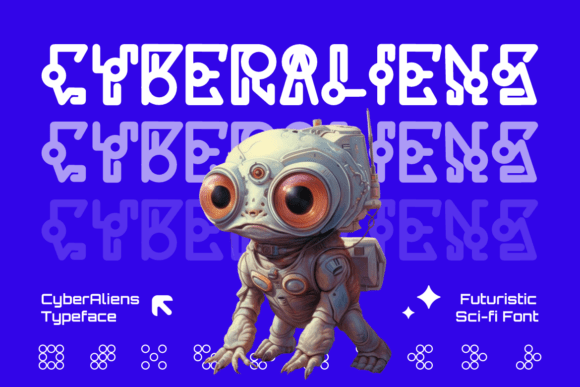Cyber Aliens Font for Bold Branding