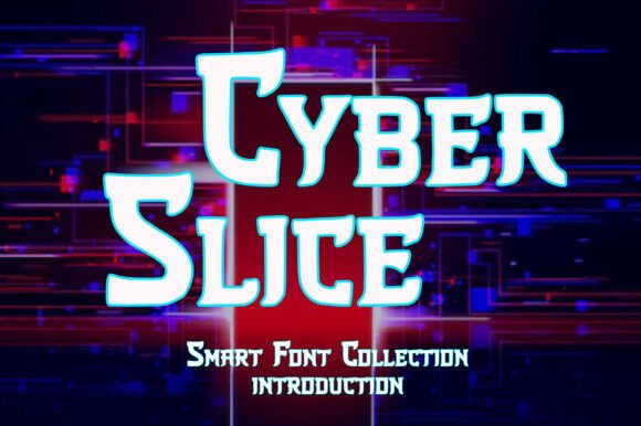 Cyber Slice Font for Bold Branding