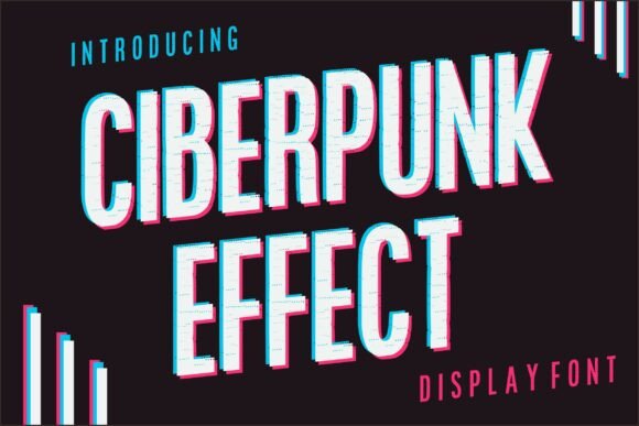 Cyberpunk Effect Font