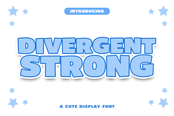 Divergent Strong Font