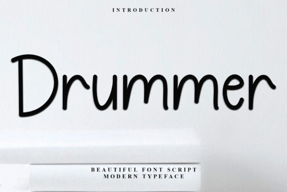 Drummer Font for Holiday Design