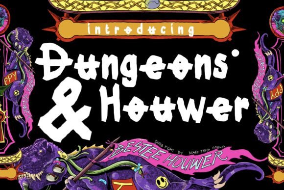Dungeons and Houwer Font
