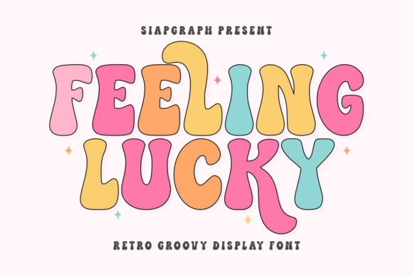 Feeling Lucky Font for Creative Projects