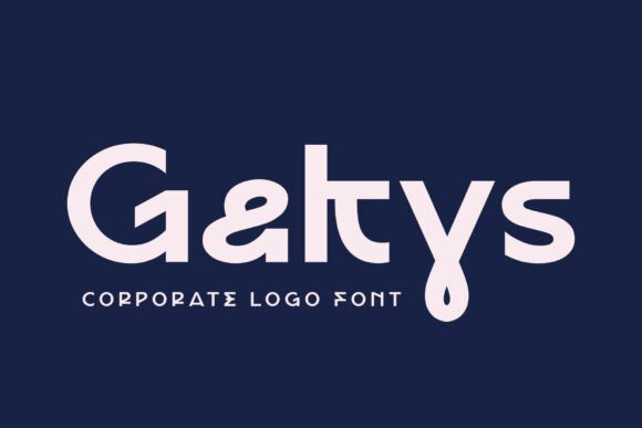 Gakys – A Modern Display Font