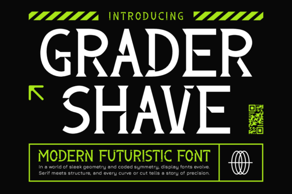 Grader Shave: A Font for Modern Branding