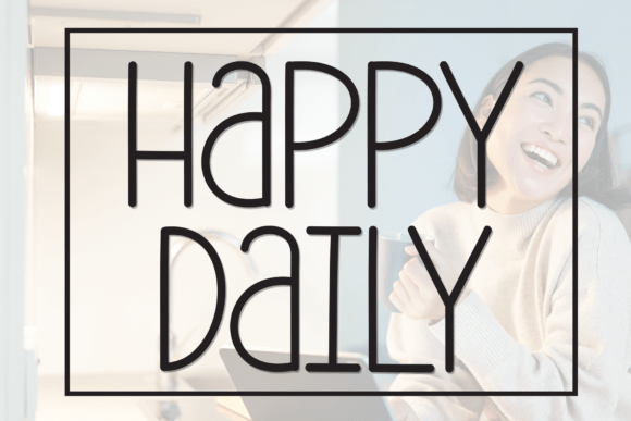 Happy Daily Font Review