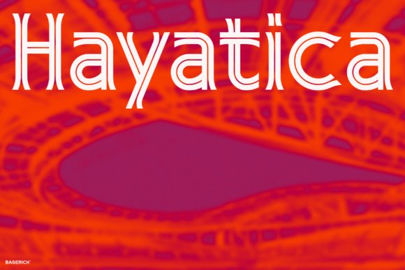 Hayatica: A Modern Display Font