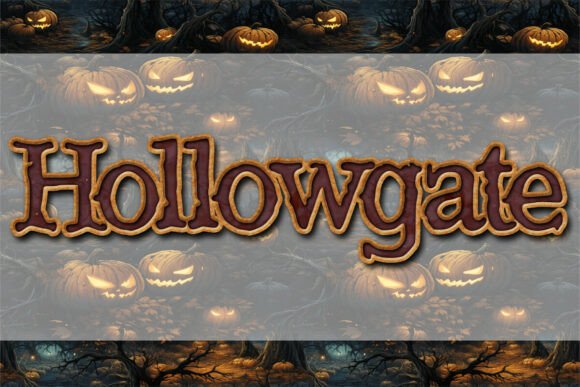 Hollowgate Font Review