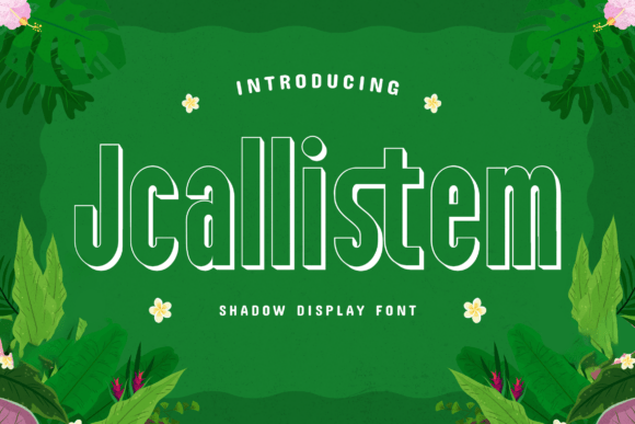 Jcallistem Font: Bold & Tropical