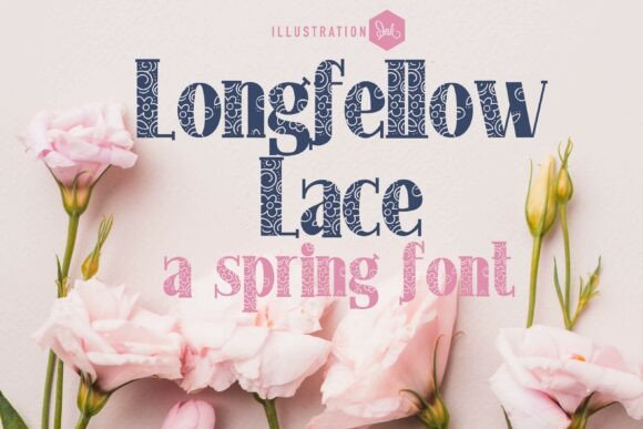 Longfellow Lace Font for Editorial Design