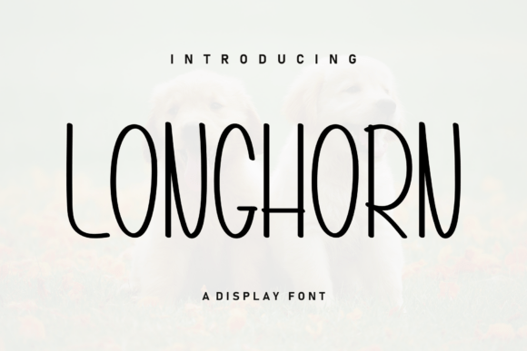 Longhorn Font for Web Design