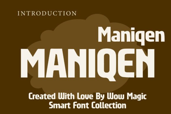 Maniqen: A Bold Font for Business