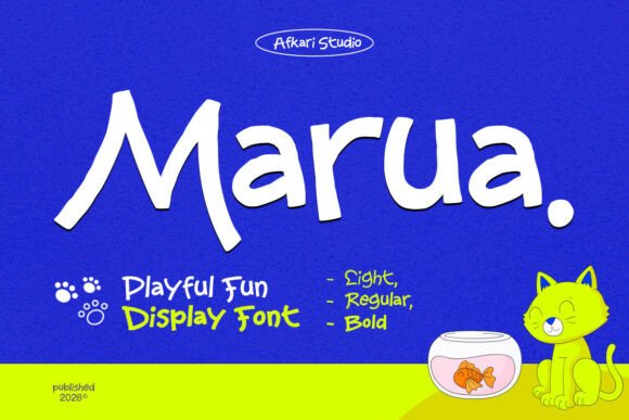 Marua Font for Creative Projects