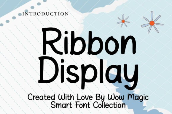Ribbon Display Font for Creative Campaigns