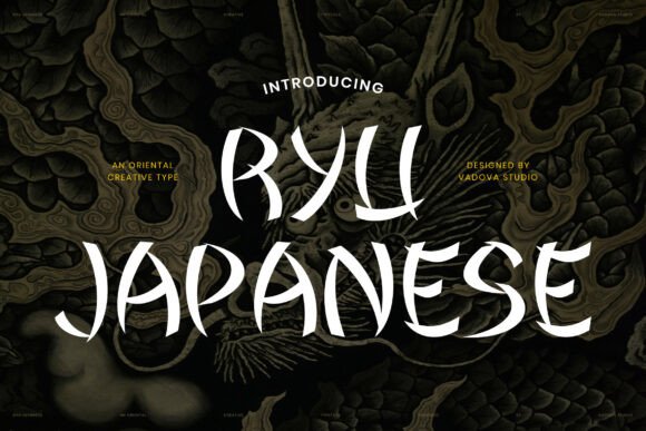 Ryu Japanese Font for Business