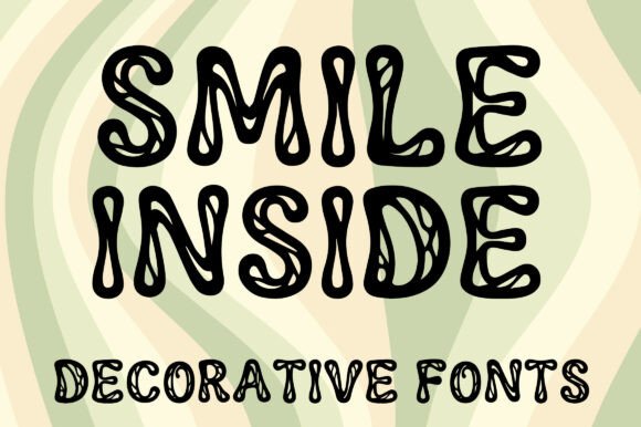 Smile Inside Font for Creative Makers