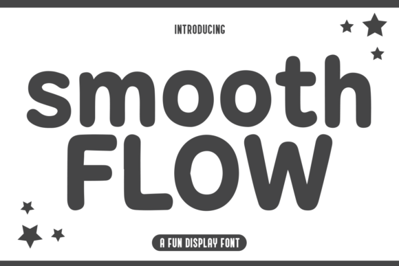 Smooth Flow Font for Web Design