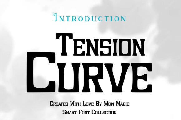 Tension Curve Font for Bold Branding