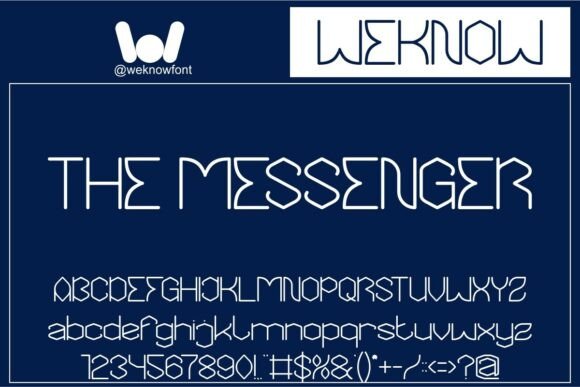 The Messenger Font for Bold Branding
