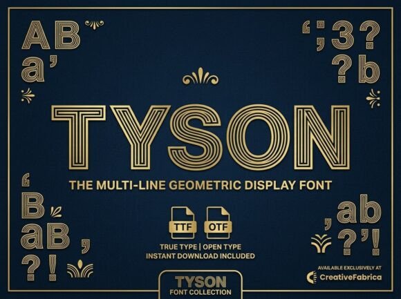 Typography with Personality: Tyson Font