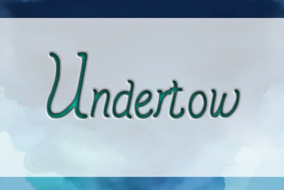Undertow Font: Bold and Beautiful