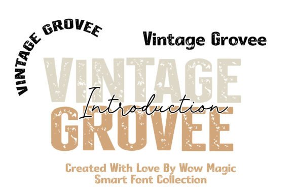 Vintage Grovee Font for Bold Web Design